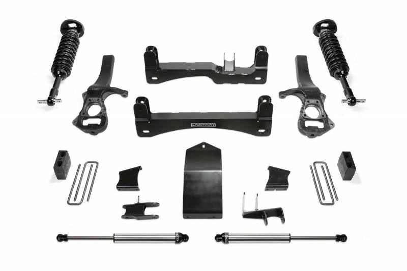 Fabtech 2019 Chevrolet Silverado GMC Sierra 1500 6" Budget Front and Rear Suspension Lift Kit K1133DL