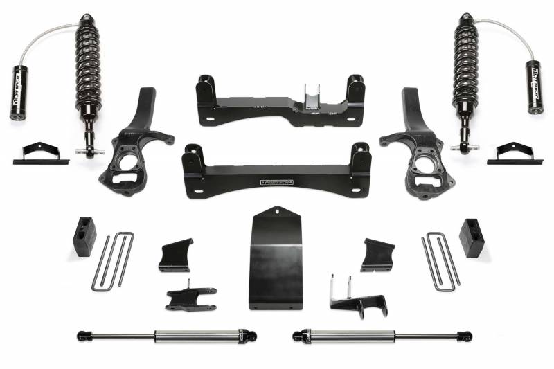 Fabtech 2019 Chevrolet Silverado GMC Sierra 1500 Pickup 6" Budget Front and Rear Suspension Lift Kit K1134DL