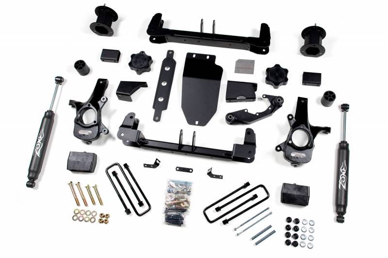 Zone OffRoad 2014-2018 Chevrolet Silverado 1500 GMC Sierra 1500 Adventure Series Upper Control Arm UCA Kit ZONC2313