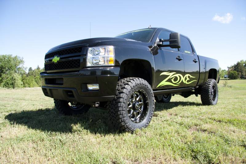 Zone OffRoad 2011-2019 Chevrolet Silverado GMC Sierra 2500HD 3500HD 5in Suspension System With Free Boot Protectors ZONC12N