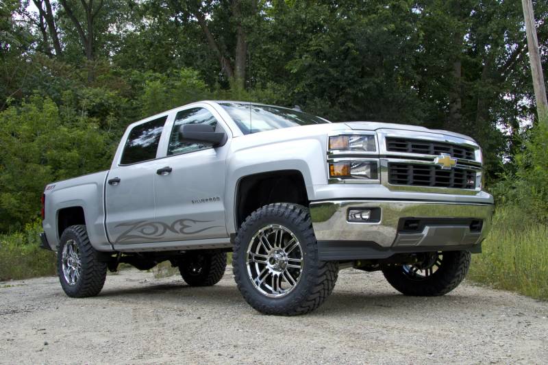 Zone OffRoad 2014-2018 Chevrolet Silverado GMC Sierra 1500 2WD 4.5in Cast Steel Arms Fox Shocks ZONC35F