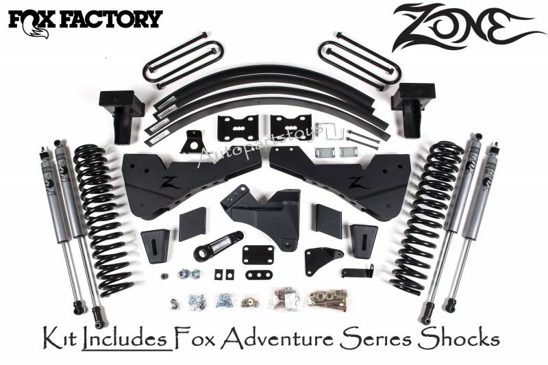 Zone OffRoad 2011-2016 Ford F250 F350 Diesel 8in Lift Kit without Overload ZONF54F