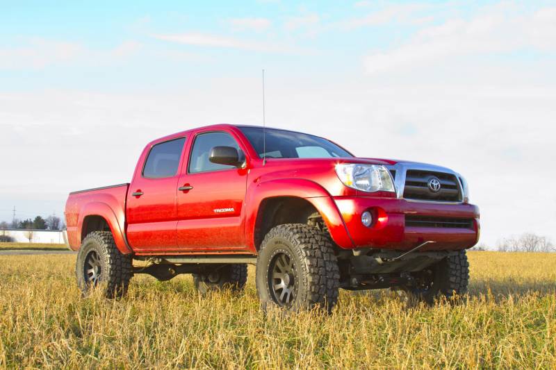 Zone OffRoad 2005-2015 Toyota Tacoma 6in Front 4in Rear Lift Kit with Fox 2.0 Adventure Series ZONT3F