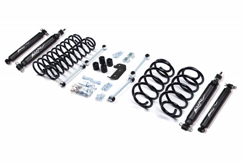 Zone OffRoad 2003-2006 Jeep Wrangler TJ 3in Suspension System With Free Boot Protectors ZONJ3N