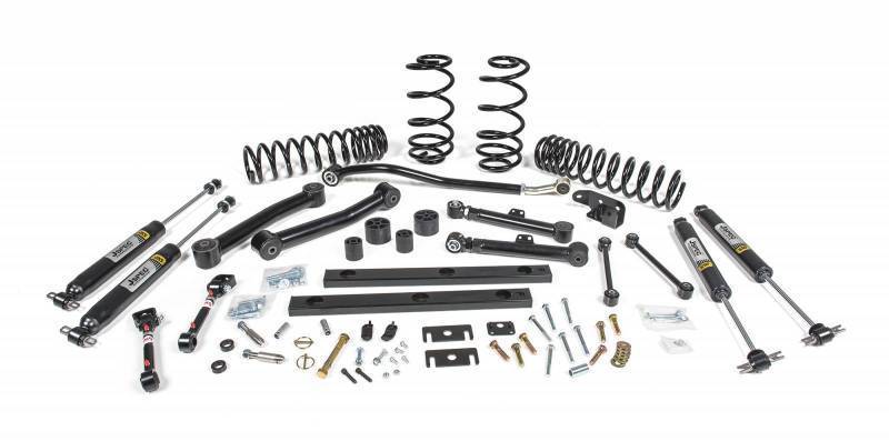 JKS 1997-2002 Jeep Wrangler TJ 3" Suspension System JSPEC Shocks JSPEC116K