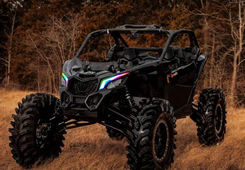 Oracle Lighting 2017-2023 Can-Am Maverick X3 Dynamic Colorshift DRL Halo Kit 2608-332