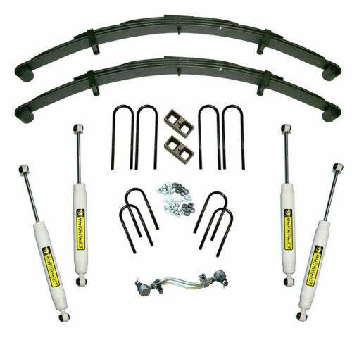 SUPERLIFT 1977-1986 Chevrolet K30 1973-1974 Pickup 1987 V30 1977-1978 GMC K35 1973-1974 GMC K35 K3500 Pickup 1979-1986 GMC K3500 1-Ton 5.5 Inch Rr Block Lift Kit K462/86040X4