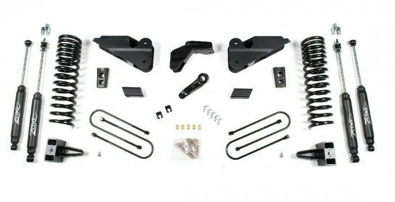 Zone OffRoad 2013-2018 Dodge Ram 3500 4WD Gas 5.5in Suspension Lift Kit System With Free Boot Protectors ZOND66N