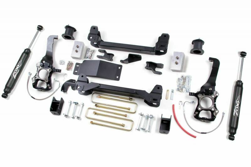 Zone OffRoad 2004-2008 Ford F150 4in Suspension System With Free Boot Protectors ZONF8N