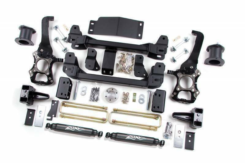 Zone OffRoad 2014 Ford F-150 4in Suspension System With Free Boot Protectors ZONF41N