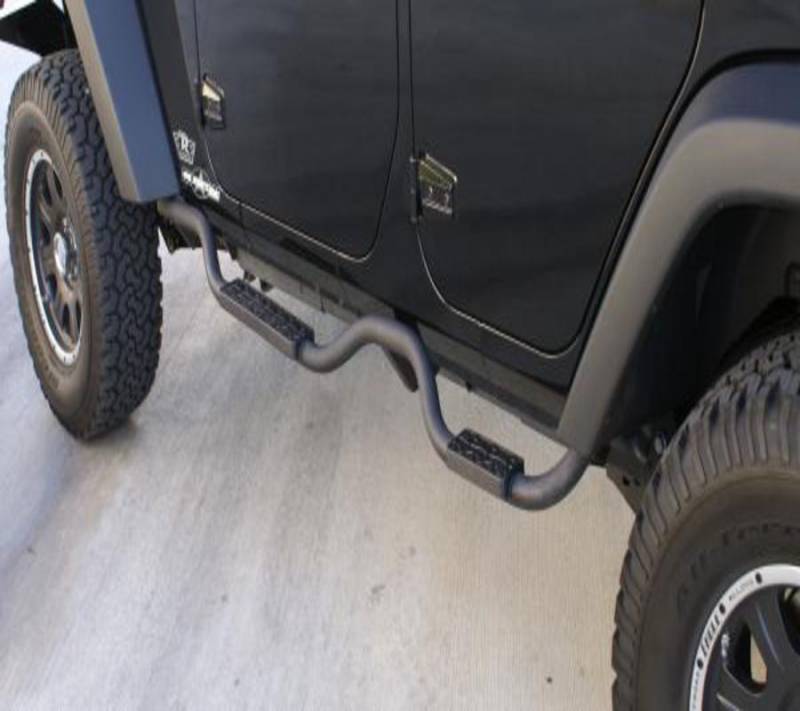 Rampage 2007-2014 Jeep Wrangler Unlimited Rubicon Slimline 2"  Step Bar 26628