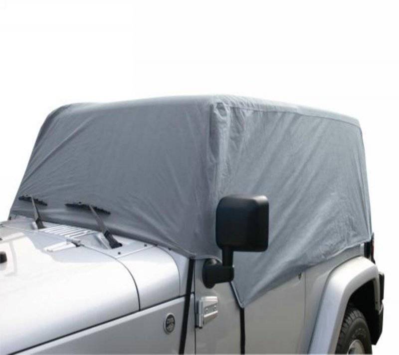 Rampage 2007-2009 Jeep Wrangler 2 Door Cab Cover Breathable 4 Layer Grey 1263