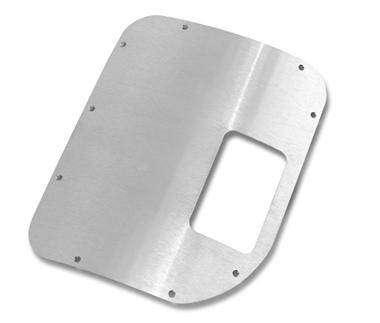 Warrior 1980-1986 Jeep CJ7  Shifter Cover Brushed Aluminum 60440