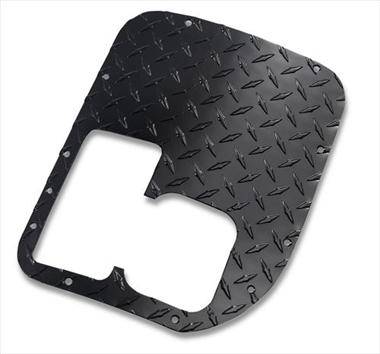 Warrior 1987-1996 Jeep YJ Wrangler  Shifter Cover W/O Cutouts Diamond plate 90742