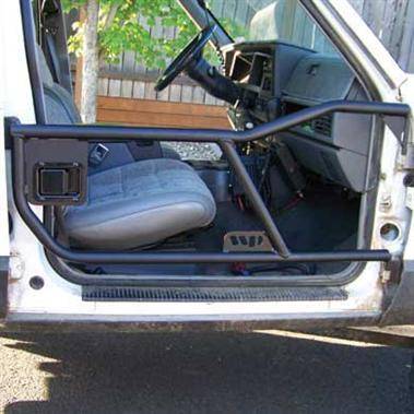 Warrior 1984-1996 Jeep XJ Cherokee 4dr  Tube Doors Front Black 90783