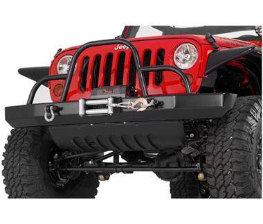 Warrior  2007-2012 Jeep JK Wrangler Rubicon Unlimited 2dr 4dr Rock Crawler Front Winch Bumper 595