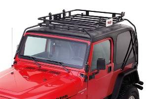 Warrior 1997-2006   Jeep TJ Wrangler Rubicon Safari Sport Rack Black Powder Coat 873