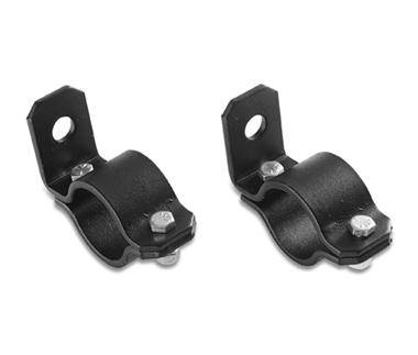 Warrior Universal Auxiliary Light Bracket Black powder coat 59001