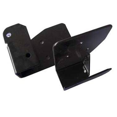 Warrior 2003-2006 Jeep TJ Wrangler Rubicon Unlimited  Mirror Relocation Brackets Black powder coat 1502