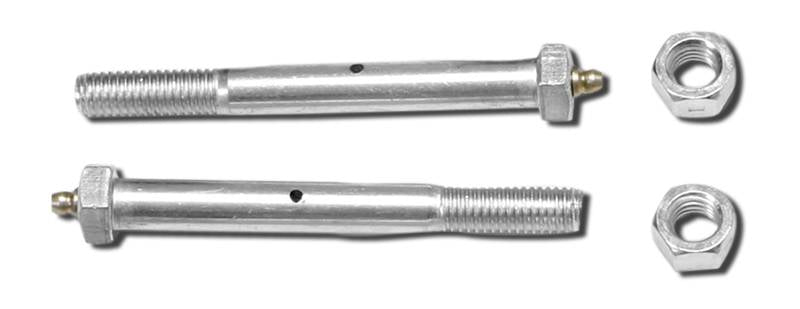 Warrior Universal 9/16" x 4-1/2" Greasable Bolts Kit With Sleeves & Locknuts 90308