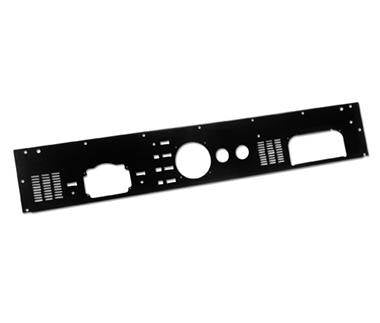 Warrior 1976-1986 Jeep CJ  Dash Board With Holes Steel Black Powder Coat S90420