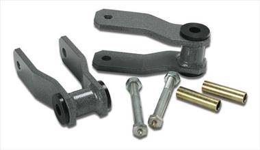 Warrior Jeep Commando Front 1" Lift Shackle Gray Hammertone 164