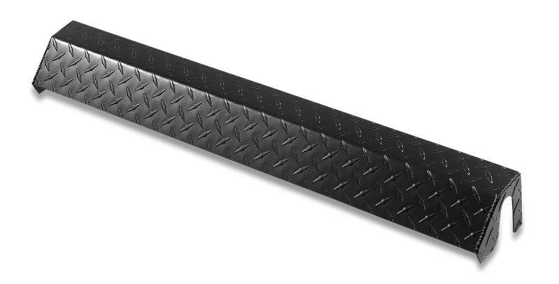 Warrior 2007-2012 Jeep JK Wrangler Rubicon Unlimited  Front Frame Cover Black Powder Coated Diamond Plate Aluminum 920FCPC