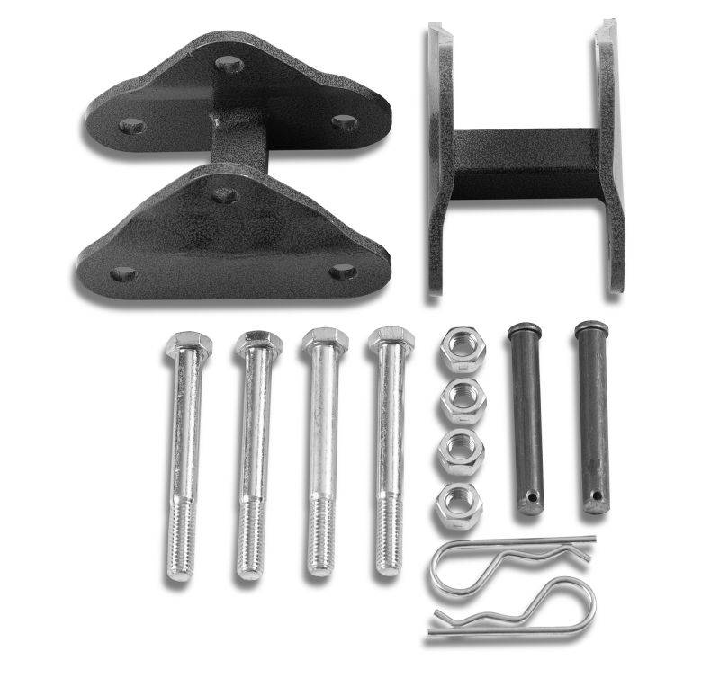 Warrior 1987-1996 Jeep YJ Wrangler  Tow Bar Shackle Hammer Tone Gray 162