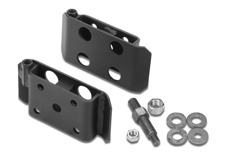 Warrior 1976-1981 Jeep CJ  U Bolt Skid Plates Front Without Sway Bar Black Powder Coat 1715