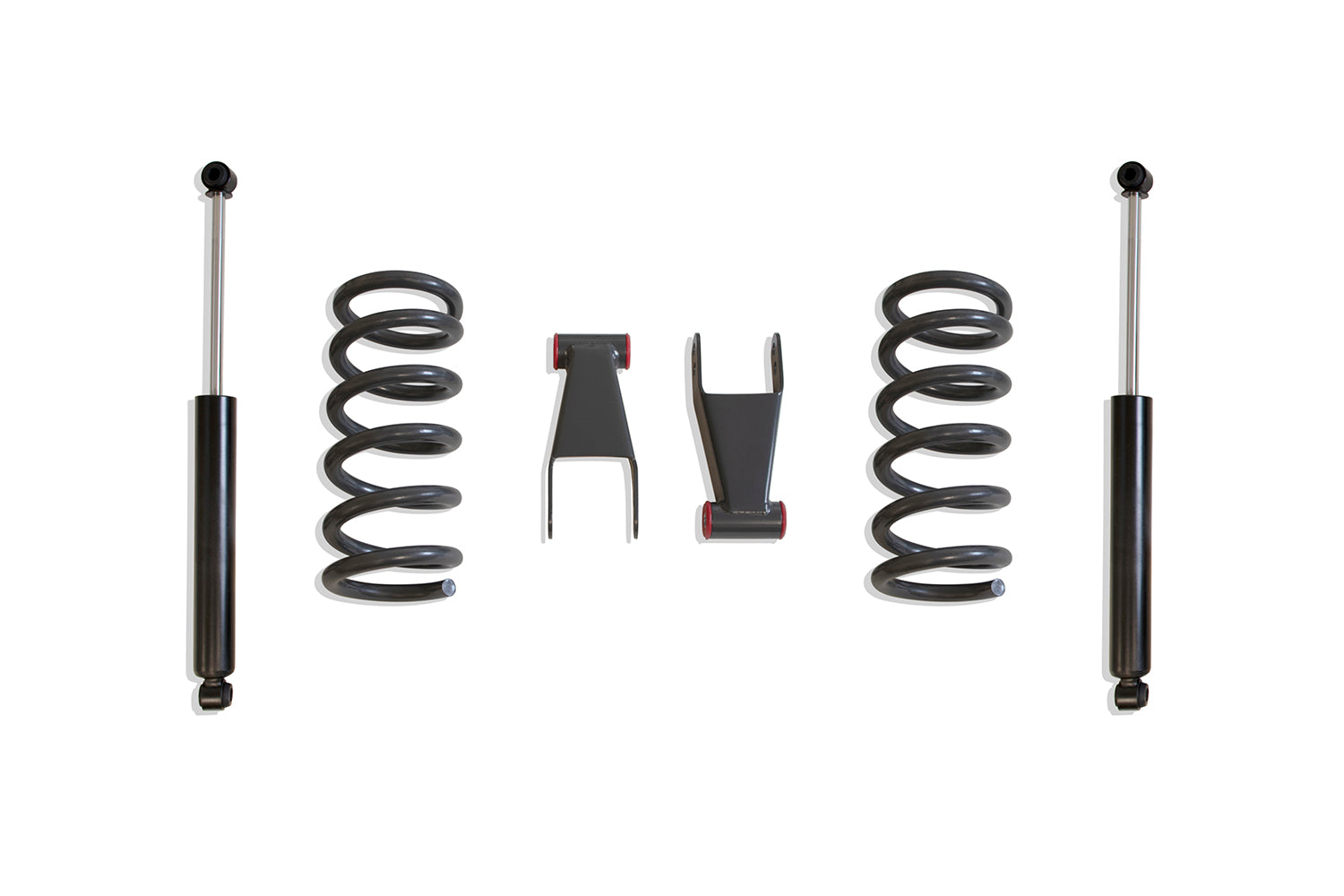 MaxTrac Suspension 2004-2008 Ford F-150 2WD 4WD 2"-2" Lowering Kit Including V8 Ec/Cc Coils & Shackles K333122