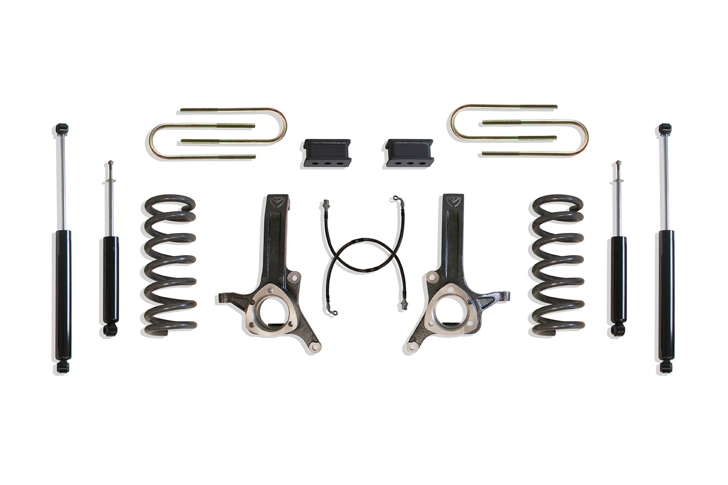 MaxTrac Suspension 2003-2008 Dodge Ram 2500 2003-2008 Dodge Ram 3500 2WD 6.5"/2.5" Height Maxpro Lift Kit With Diesel Coils & 4.125" U-Bolts K882262DL