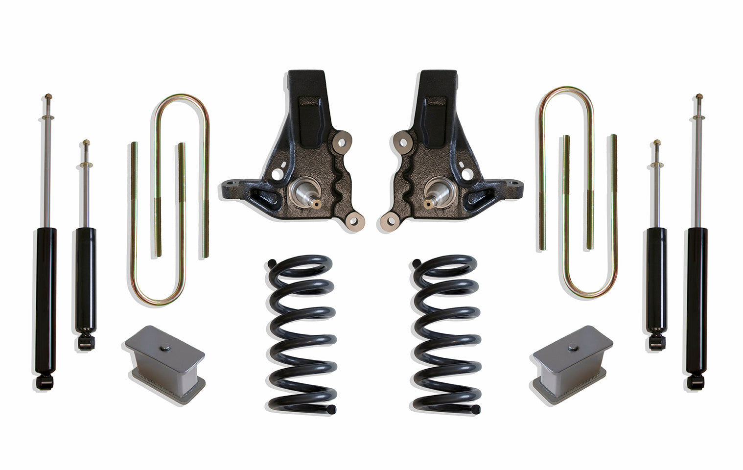 MaxTrac Suspension 1997-2003 Ford F-150 2WD 5.5"/3" Height Lift Kit With V8 Coils & Max Trac Shocks K883553-8