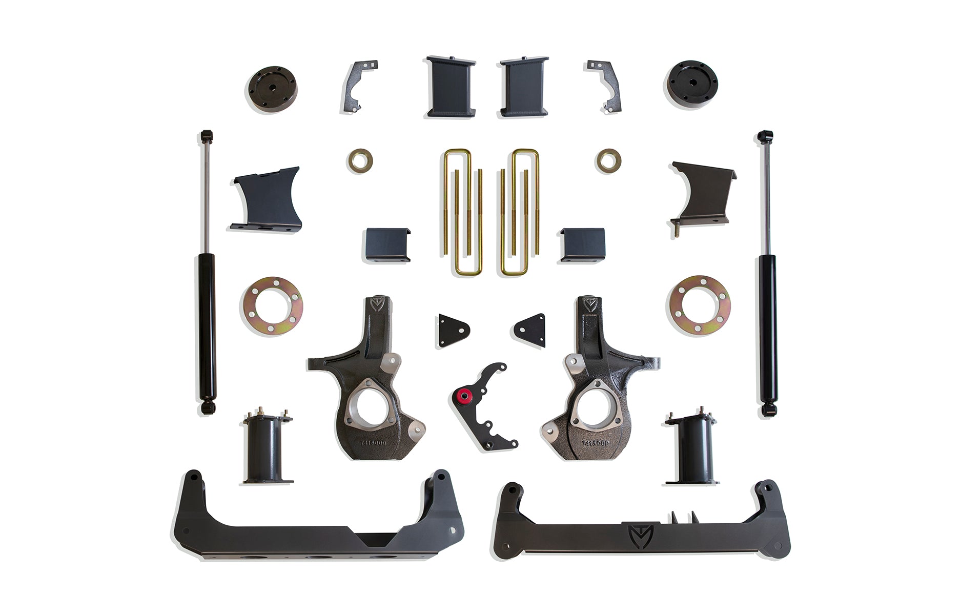 MaxTrac Suspension 2014-2019 Chevrolet Silverado 1500 2014-2019 GMC Sierra 1500 4WD 7"/5" Height Maxpro Lift Kit With Max Trac Shocks K941570A