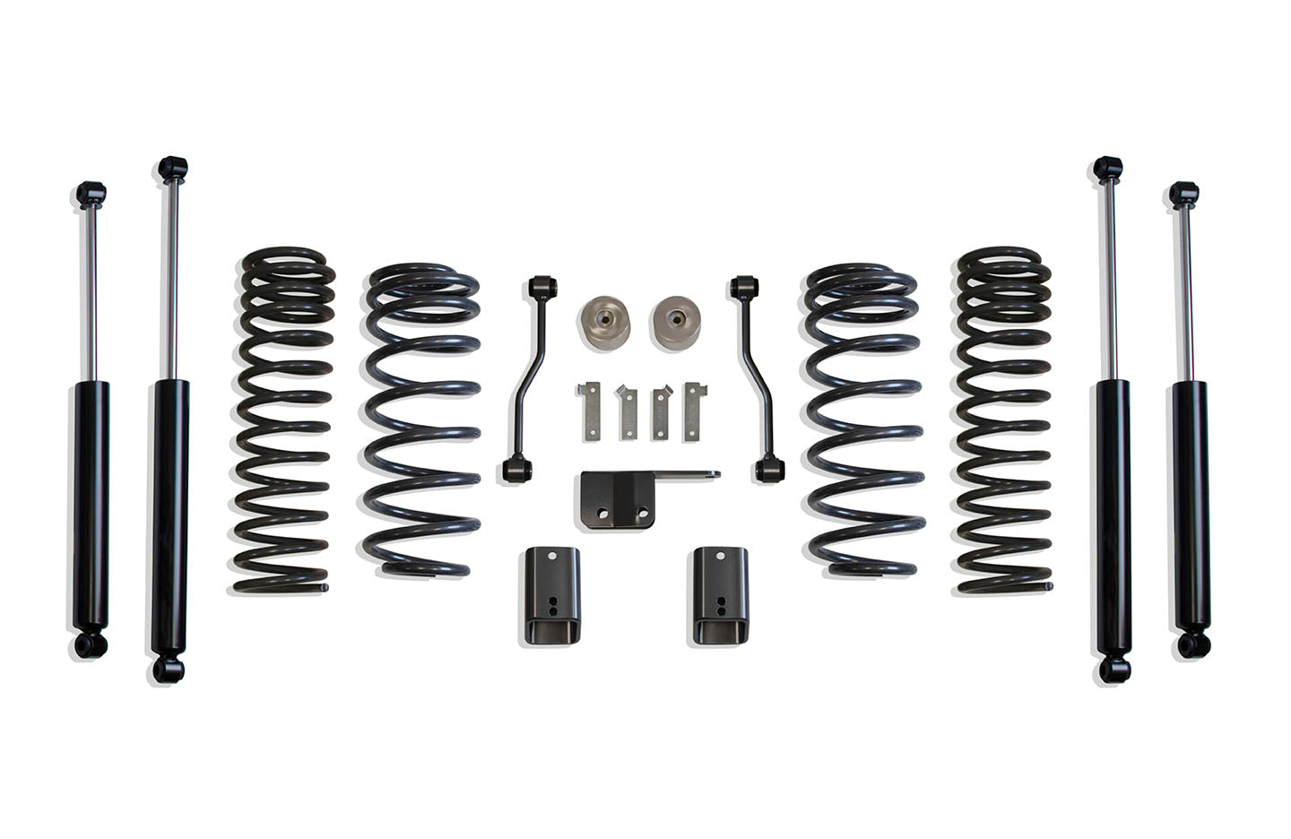 MaxTrac Suspension 2018-2022 Jeep Wrangler JL 4WD 2Dr 4Dr 3"/2" Height Front & Rear Maxpro Lift Kit With Max Trac Shocks K949832S