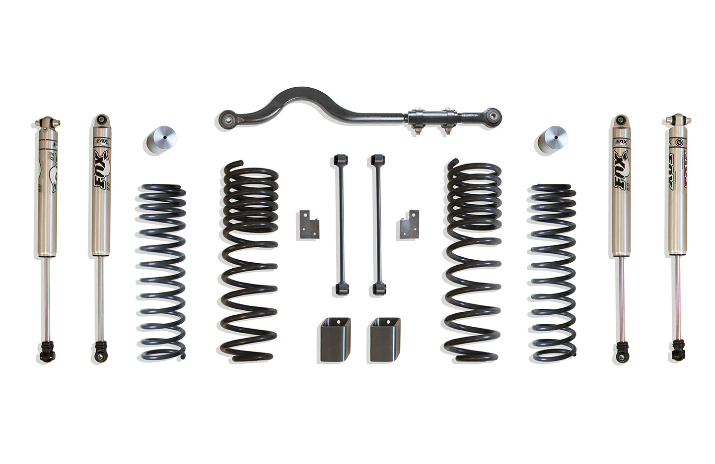 MaxTrac Suspension 2020-2022 Jeep Gladiator 4WD 4.5"/2" Height Front & Rear Maxpro Elite Lift Kit With Fox Shocks K949942F