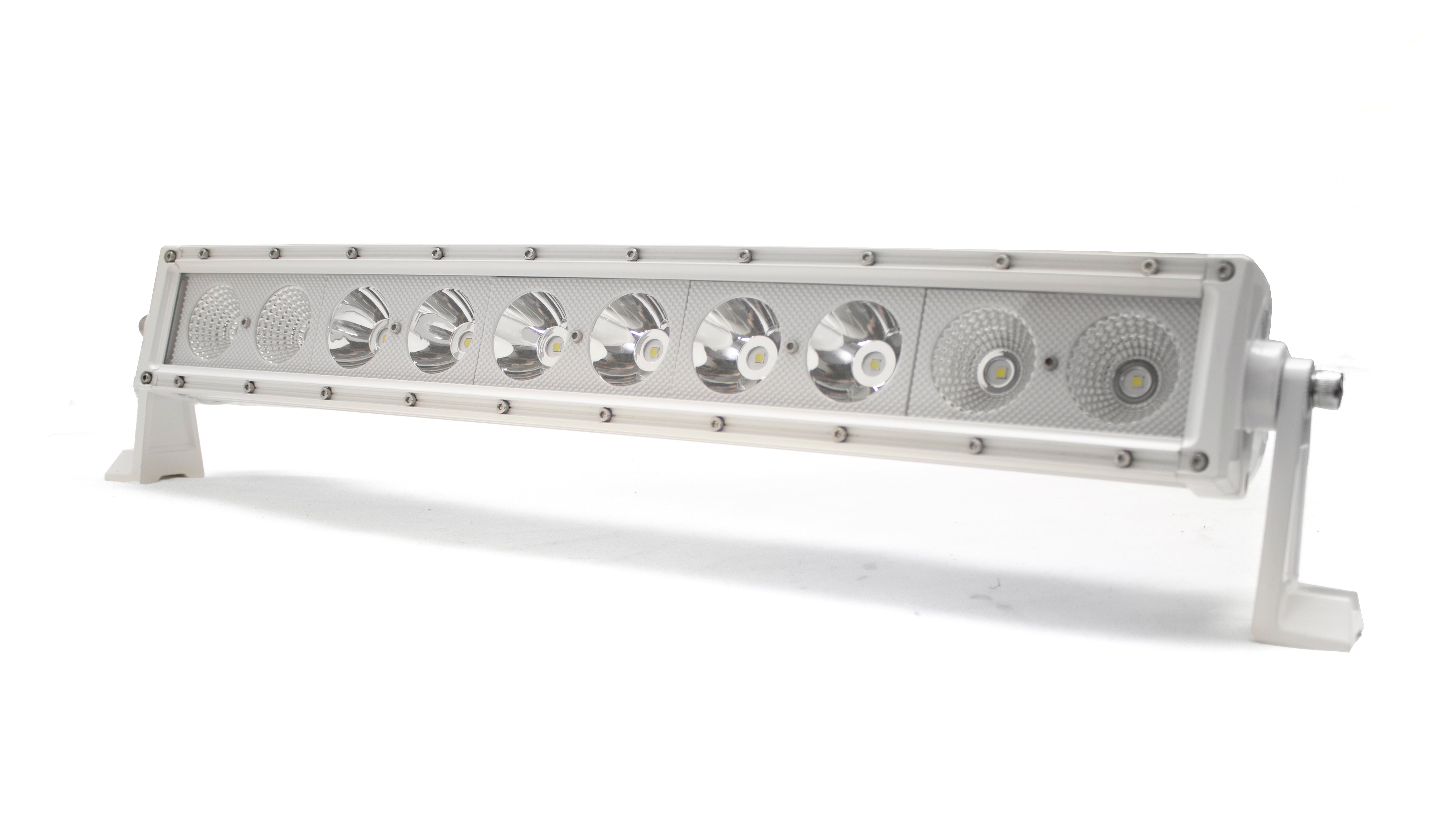 Race Sport New 22.5 inch Marine Grade Single Row Straight Light Bar with 100-Watt High Intensity OSRAM LEDs MS100WSRS