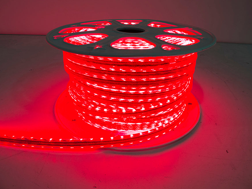 Race Sport 110V Atmosphere Waterproof 3528 LED Strip Lighting Red RS-3528-164FT-R