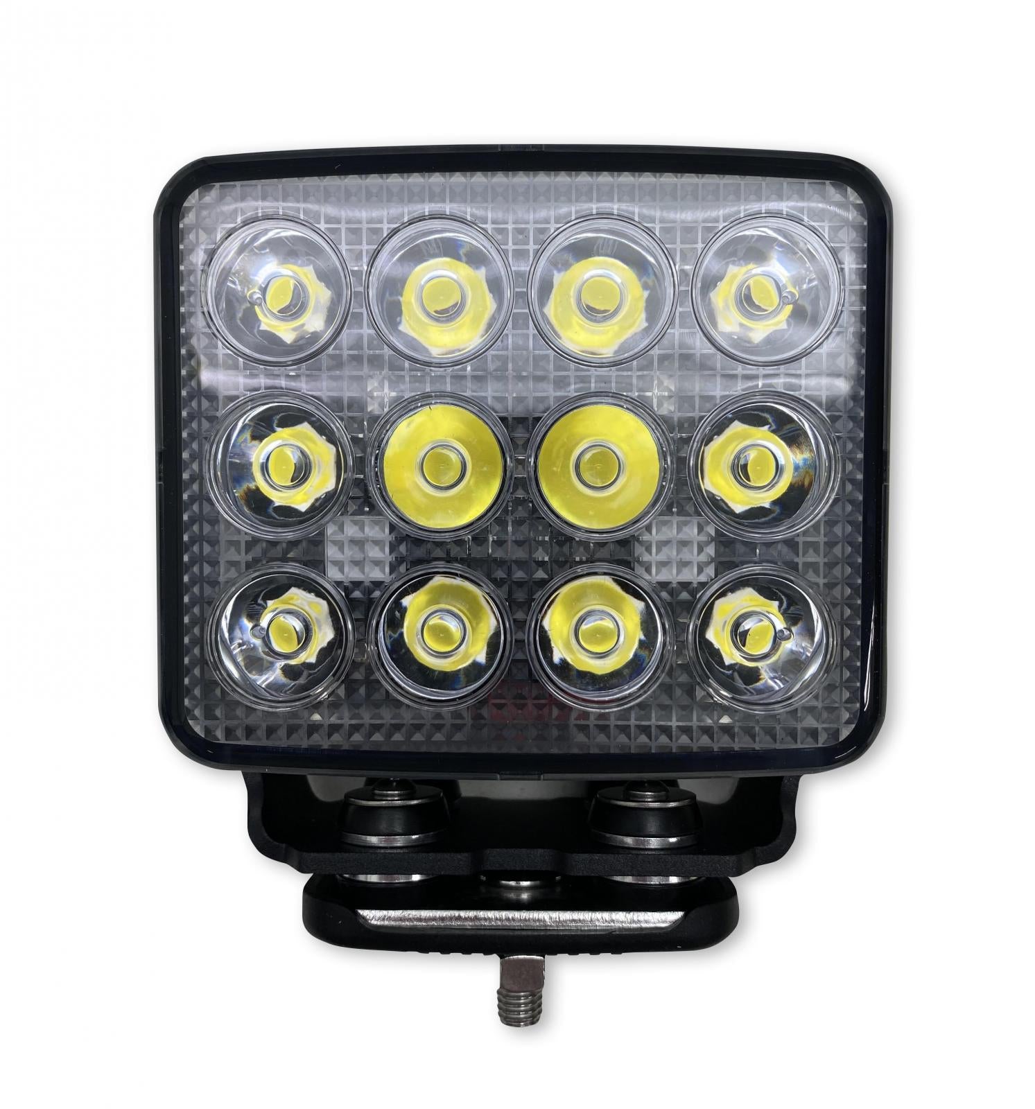 Race Sport Melt Series 12 LED High Power Heavy Duty Spot Light 10000 Raw Lumen With Temp Control Adjust System RSL74180