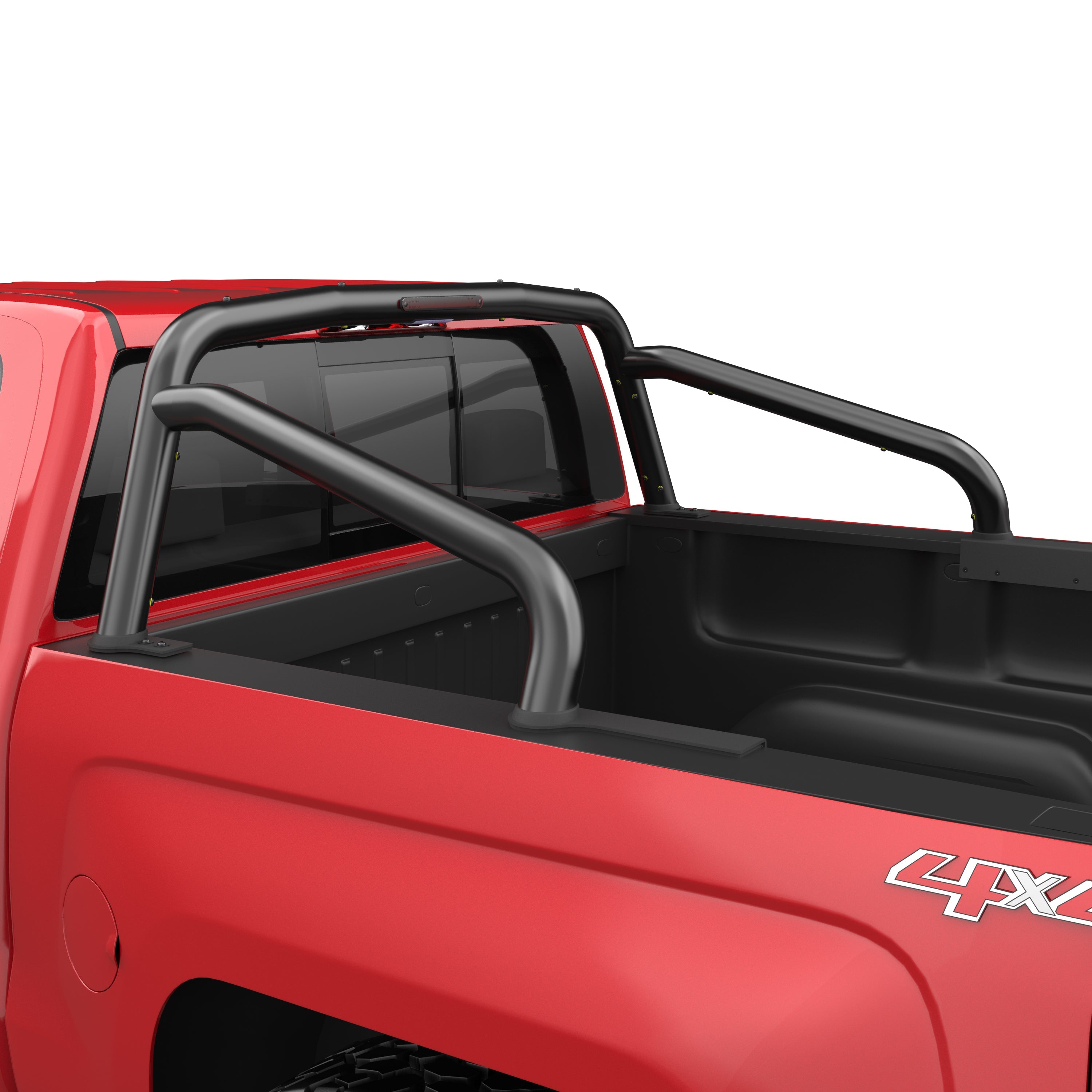 EGR 2014-2024 Chevrolet Silverado 1500 Crew Cab Pickup Base LT WT LTZ S-Series Black Powder Coated Sports Bar SBAR0102