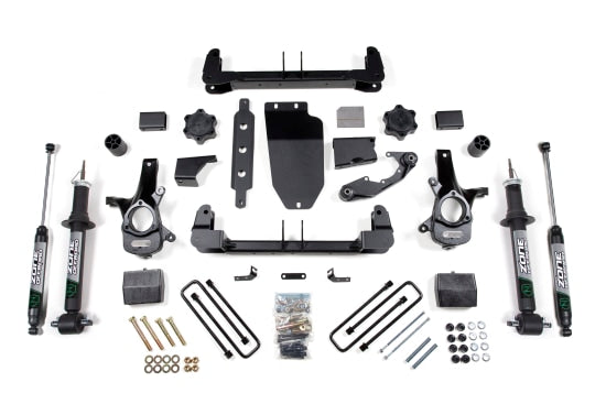 Zone OffRoad 2014-2018 Chevrolet Silverado 1500 GMC Sierra 1500 4wd 6.5 Inch Strut Aluminum Stamped Arms ZONC60