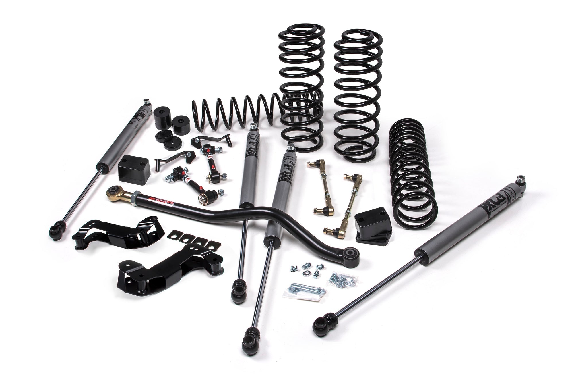 JKS 2020-2022 Jeep Wrangler JL 4dr J-Kontrol Diesel 3.5" Lift Kit with Fox Adventure Series Shocks JSPEC160KFA