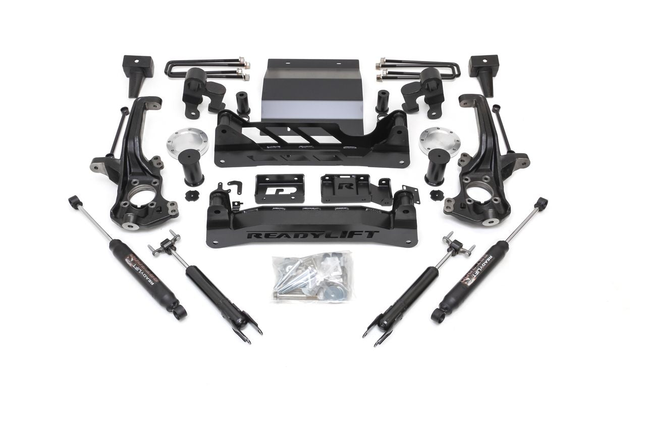 Readylift 2020-2021 Chevrolet Silverado GMC Sierra 2500HD 3500HD RWD 4WD 6'' Lift Kit with SST Shocks 44-3060