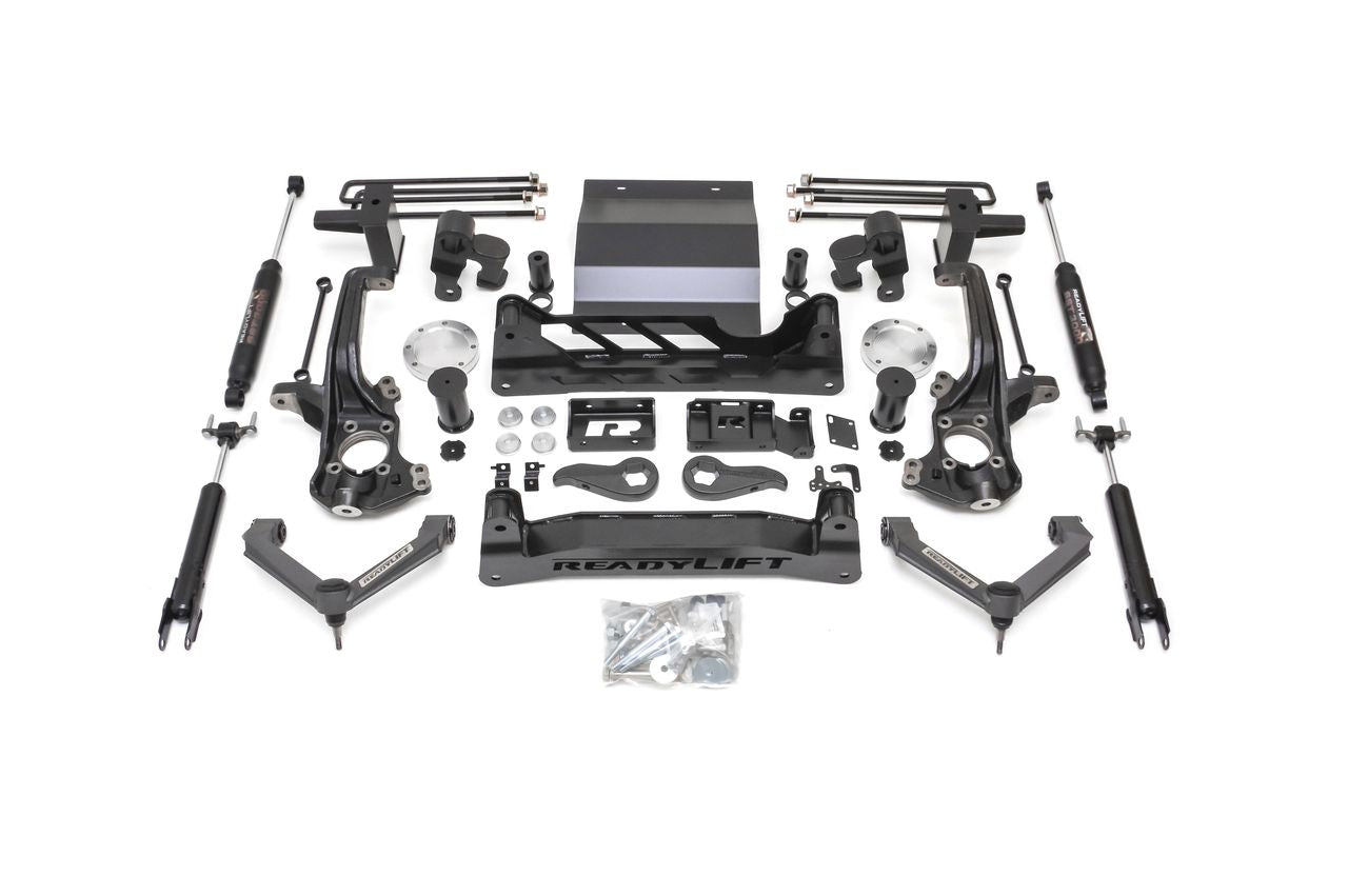 Readylift 2020-2021 Chevrolet Silverado GMC Sierra 2500HD 3500HD RWD 4WD 8'' Lift Kit with SST Shocks 44-3080