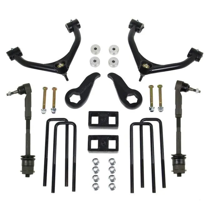 Readylift 2011-2019 Chevrolet Silverado GMC Sierra 3500 HD 3.5'' Front 2'' Rear with Upper Control Arms without Shocks SST Lift Kit 69-3422